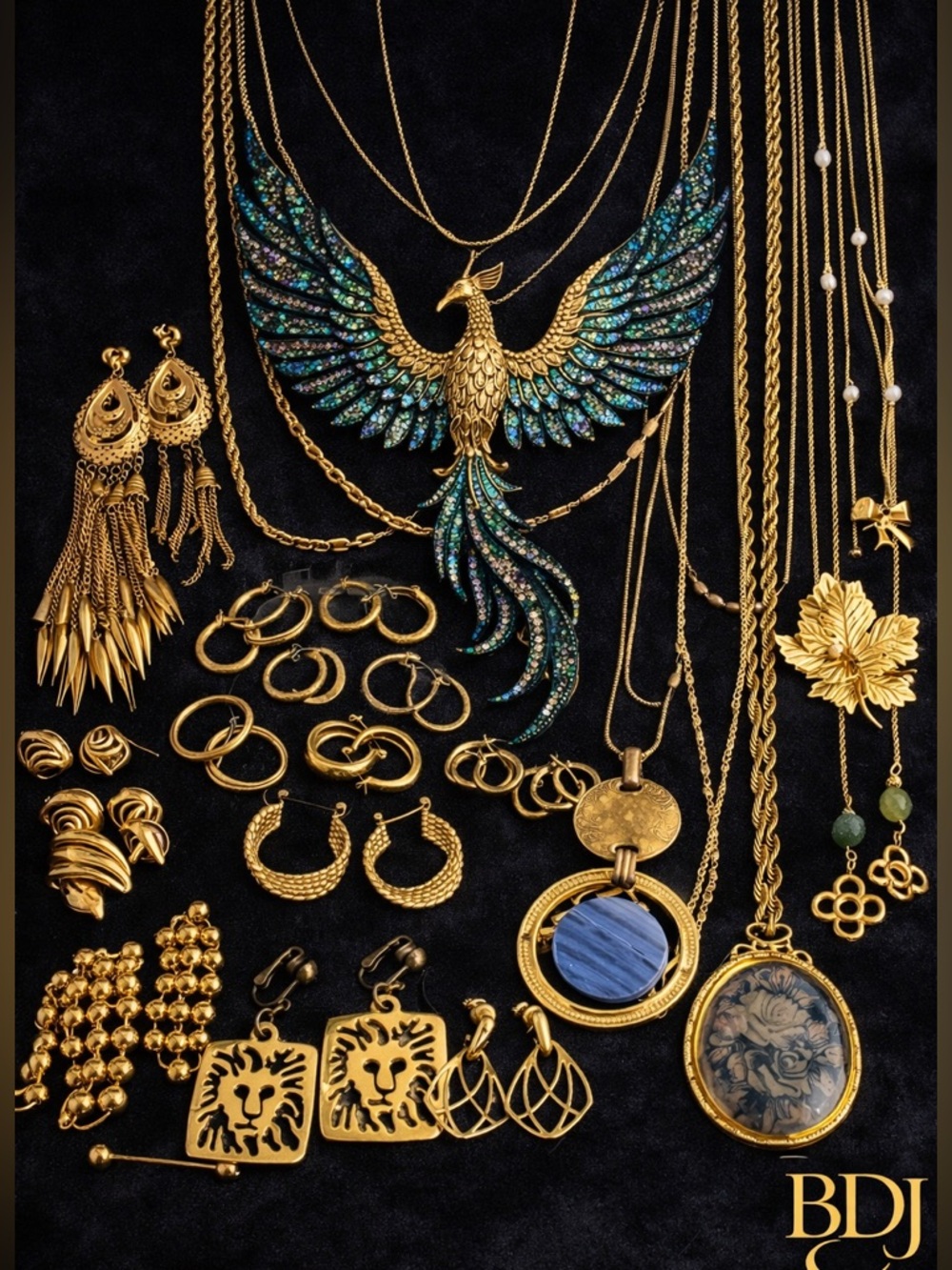 1 LB High-End Curated Jewelry Lot | Luxe Vintage Glam Statement | Elite Resale